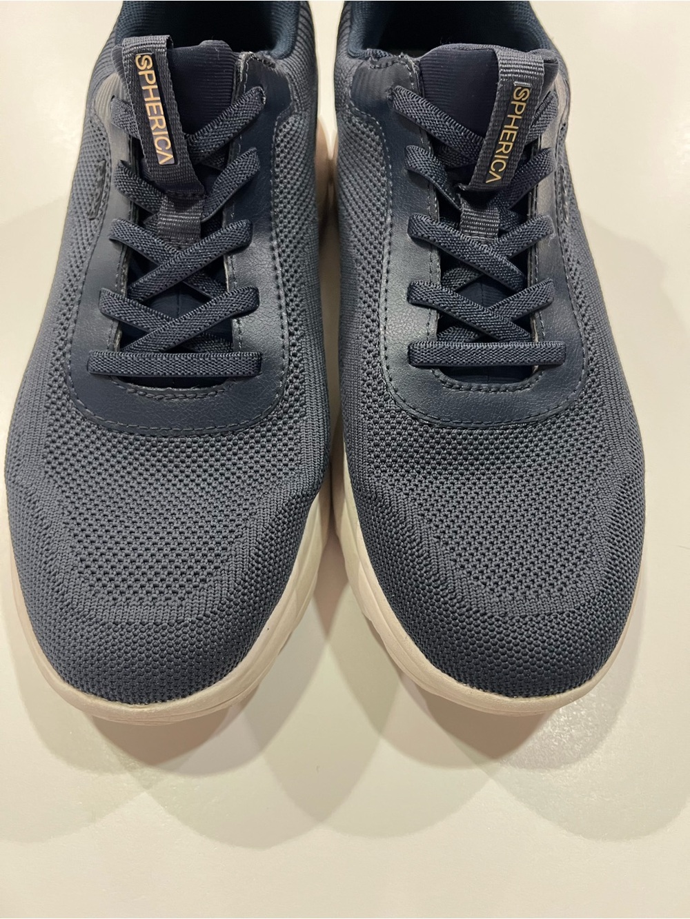 Geox Spherical Navy Knit Lightweight Sneakers Excellent Condicion